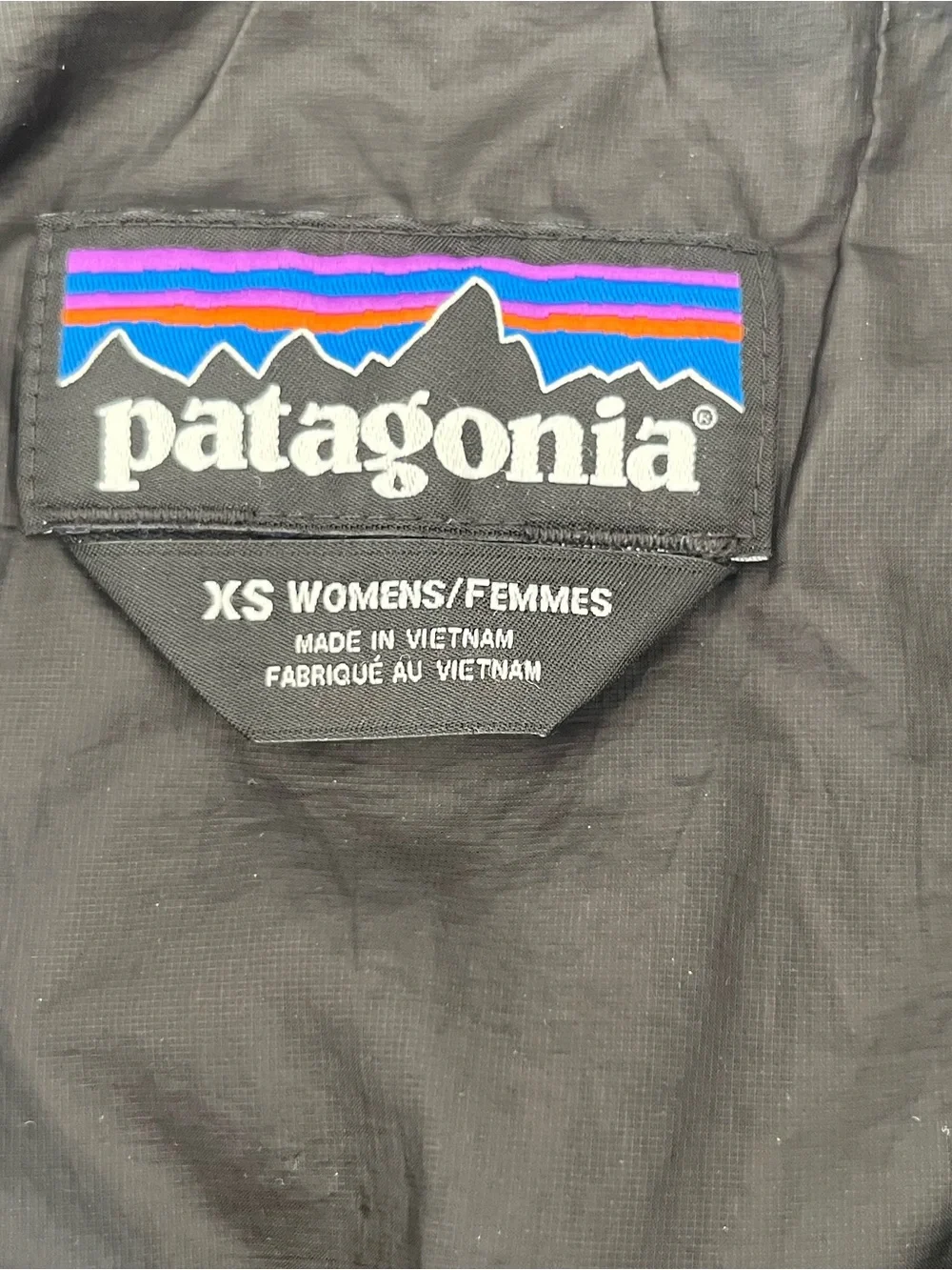 Patagonia Nano Puff Jacket Women’s XS Black Primaloft Insulated Full Zip